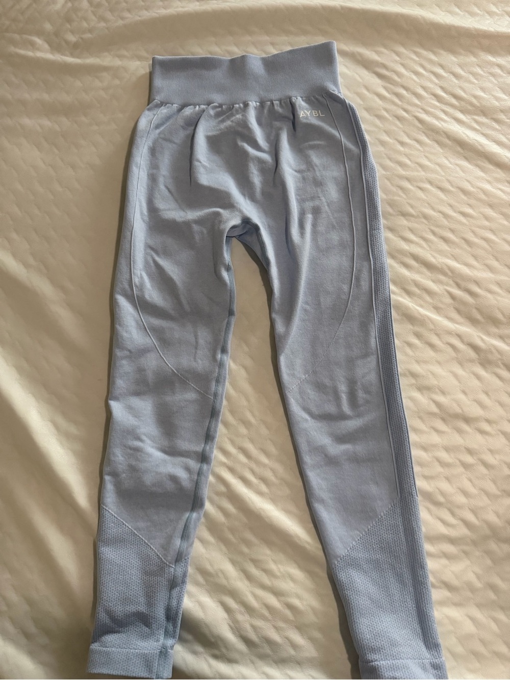 AYBL  Sky Blue Seamless Leggings